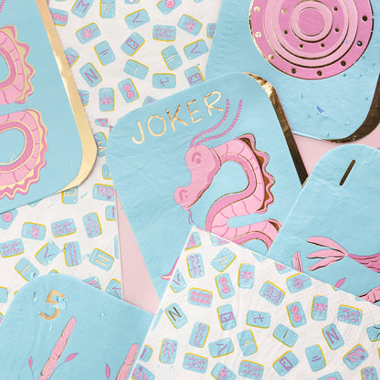 Mahjong Tile Guest Napkins