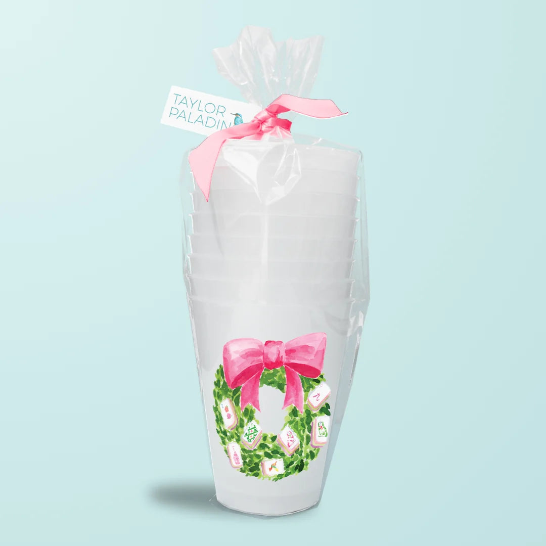 Mahj Wreath Cup
