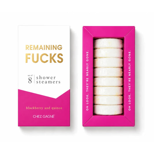 Remaining F*cks Shower Steamers