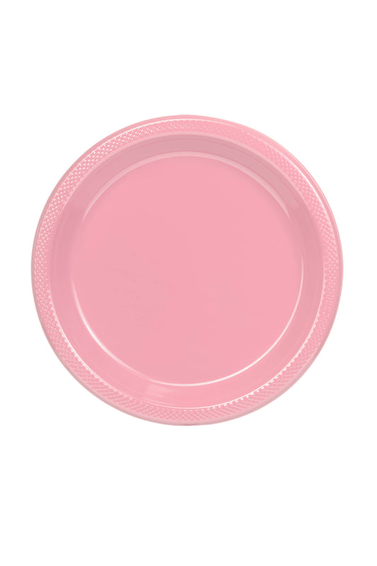 Baby Pink Plastic Plates (9in./50ct.)