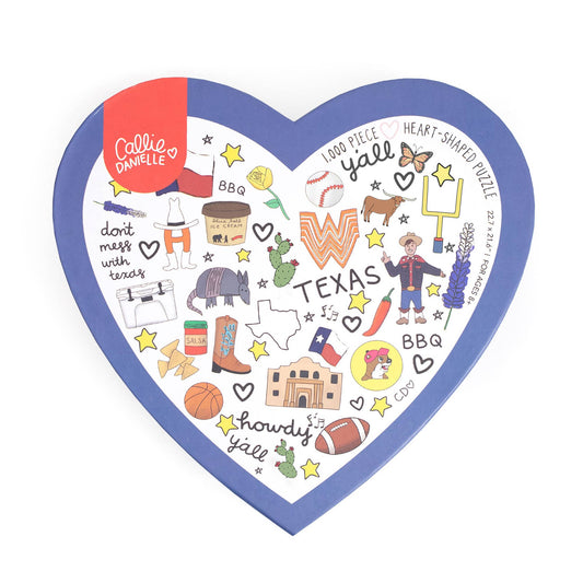 Love for Texas - 1,000 Piece Jigsaw Puzzle