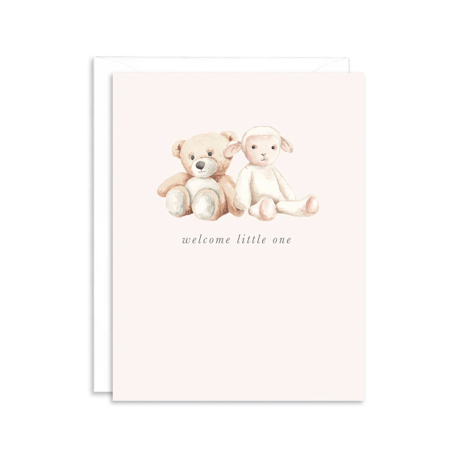 Welcome Little One New Baby Greeting Card