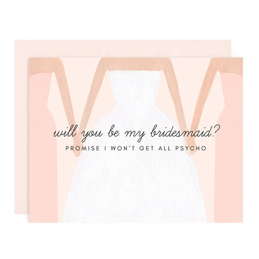 Be My Bridesmaid Greeting Card