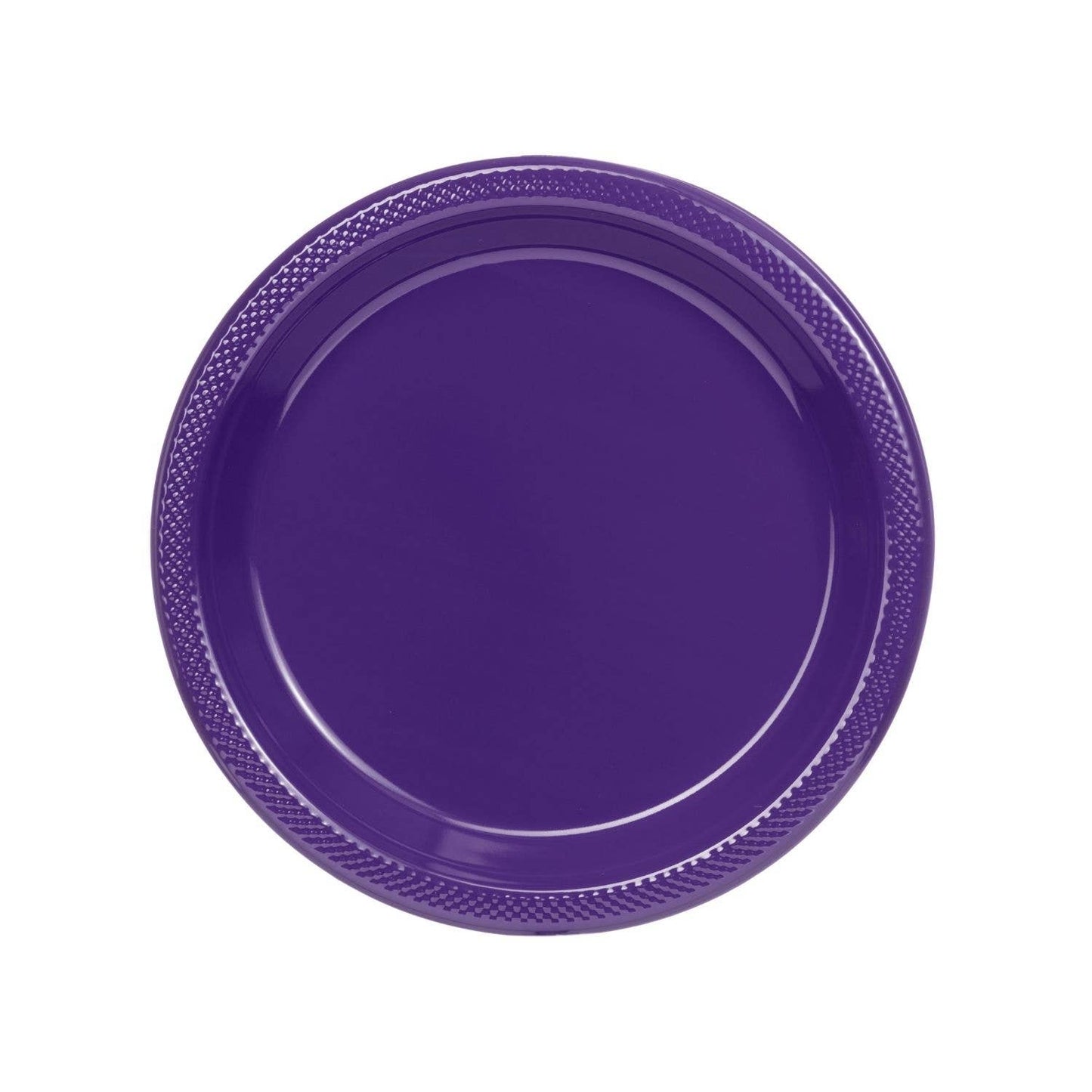 Purple Plastic Plates (7in./50ct.)