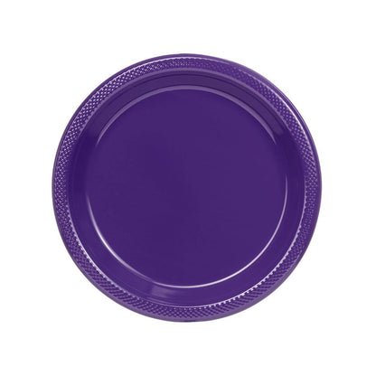 Purple Plastic Plates (7in./50ct.)