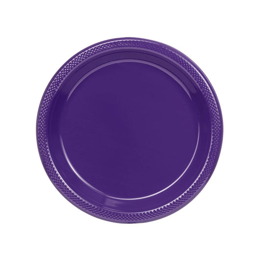 Purple Plastic Plates (7in./50ct.)