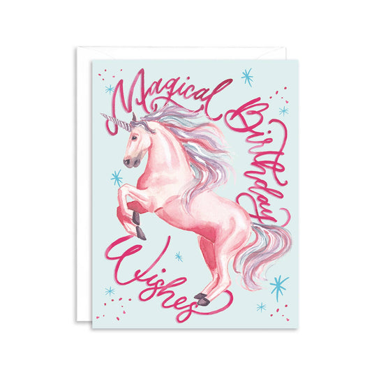 Magical Birthday Wishes Greeting Card