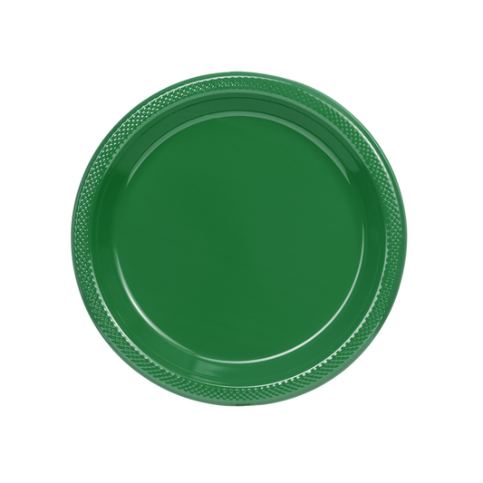 Emerald Green Plastic Plates (9in./50ct.)