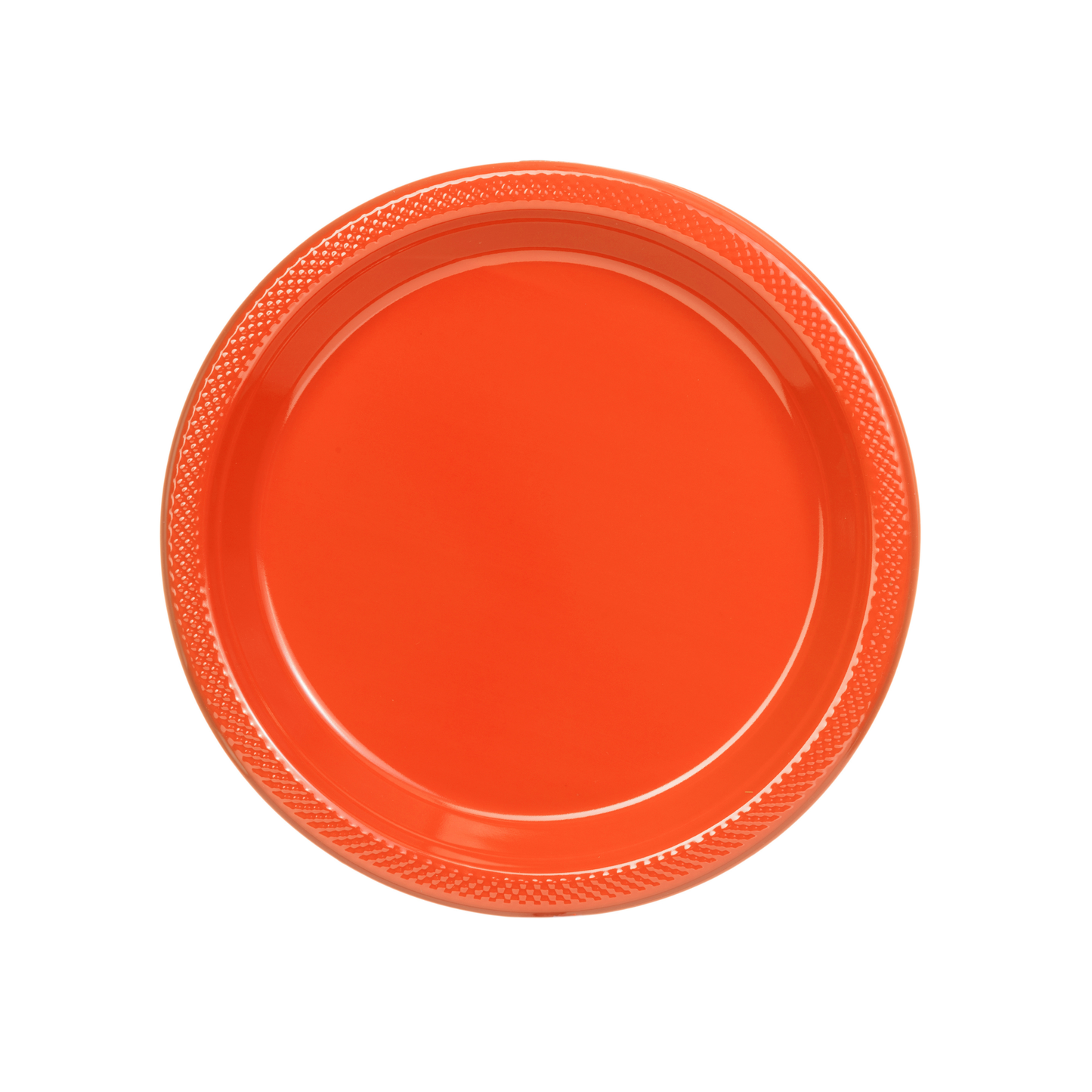 Orange Plastic Plates (7in./50ct.)