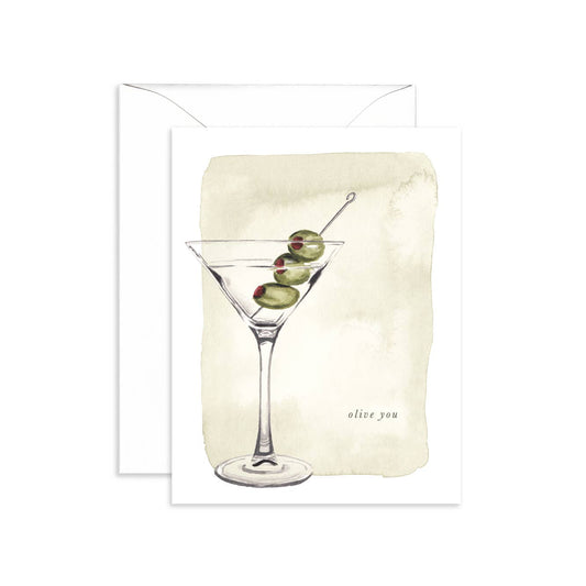 Olive You Greeting Card