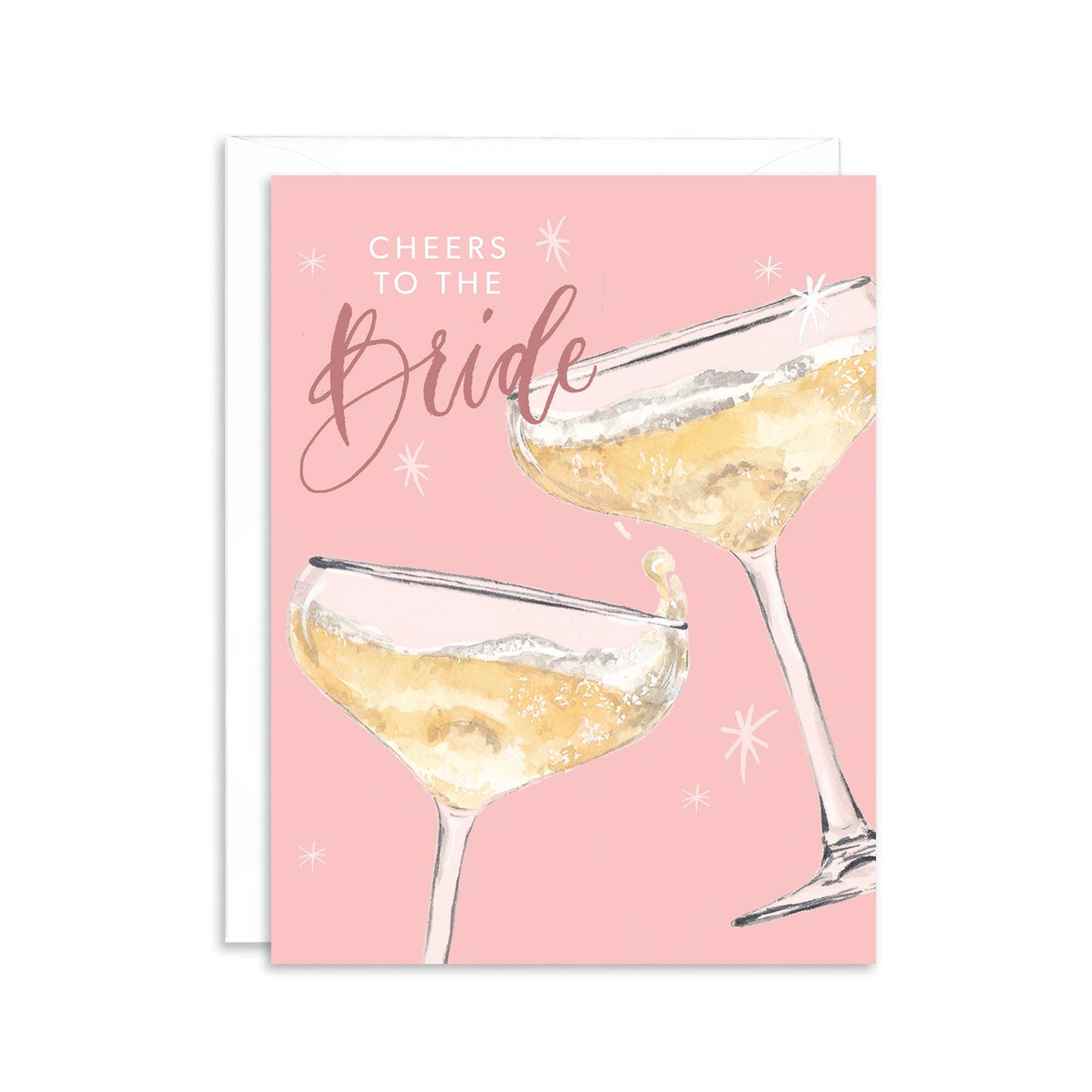 Cheers To The Bride Greeting Card