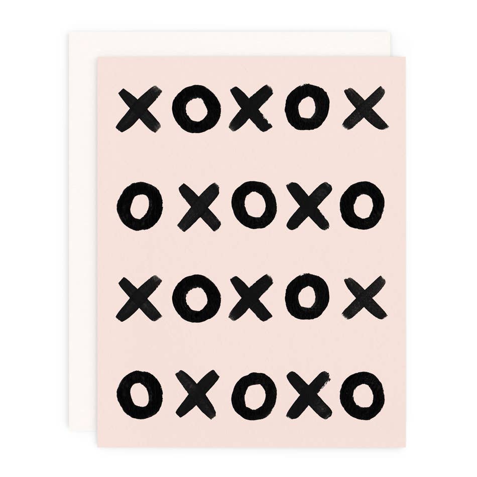 XO Infinity Greeting Card