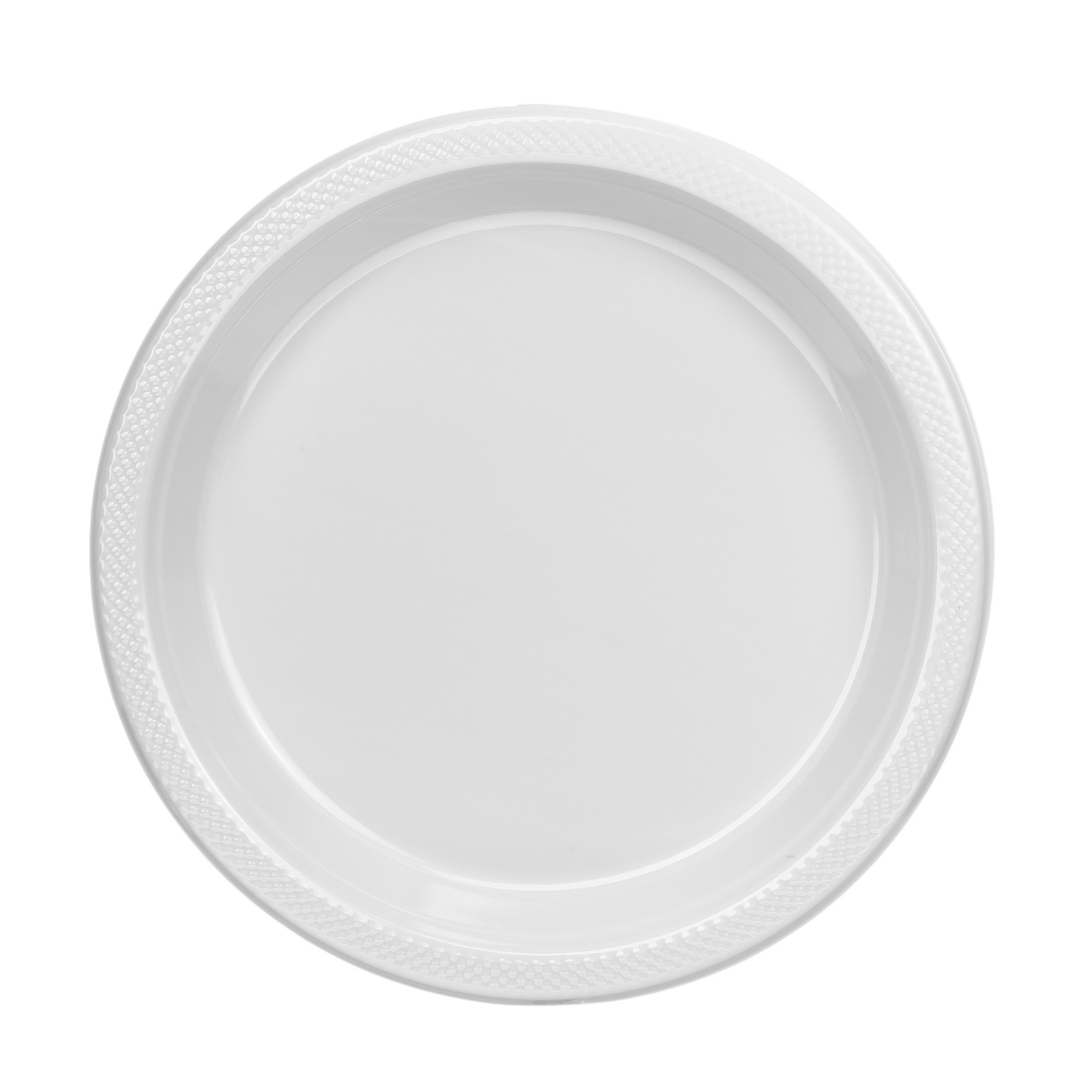 White Plastic Plates (7in./50ct.)